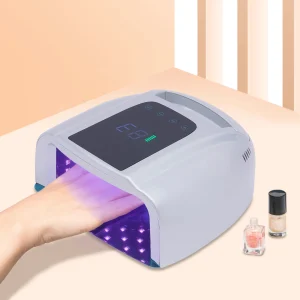 Nail Dryer 96W 42-Bead Rechargeable UV LED Portable Cordless