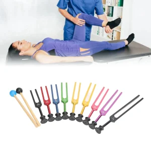 Healing Tuning Forks Set Aluminum Alloy With Hammer