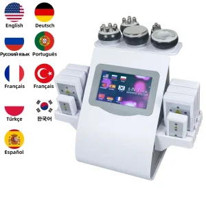 6-in-1 Professional 40K Cavitation Machine