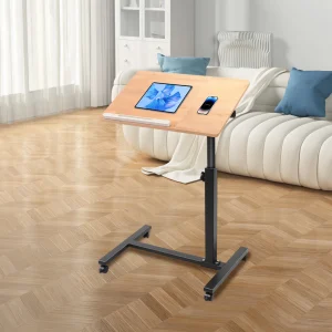 Laptop Desk Rolling Adjustable 360 Rotation