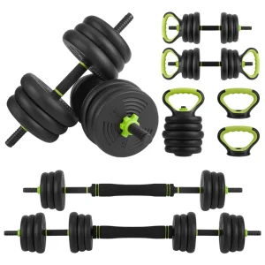 Adjustable Dumbbells 44/66/88Lbs Free Weight Set with Connector